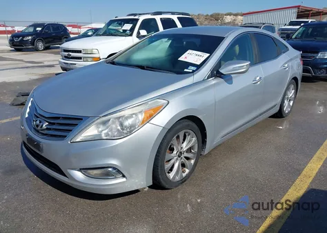 2012 Hyundai Azera из США, поврежденный, VIN KMHFG4JG2CA186014